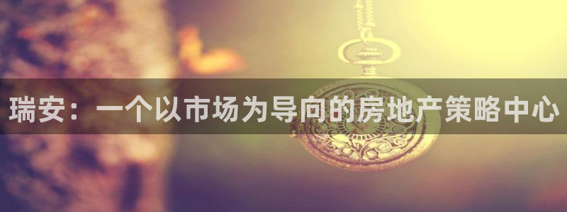 风暴娱乐点：瑞安：一个以市场为导向的房地产策略中心