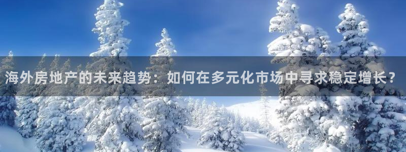 风暴娱乐记：海外房地产的未来趋势：如何在多元化市场中寻求稳定
