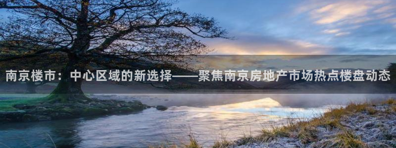 风暴娱乐提现：南京楼市：中心区域的新选择——聚焦南京房地产市