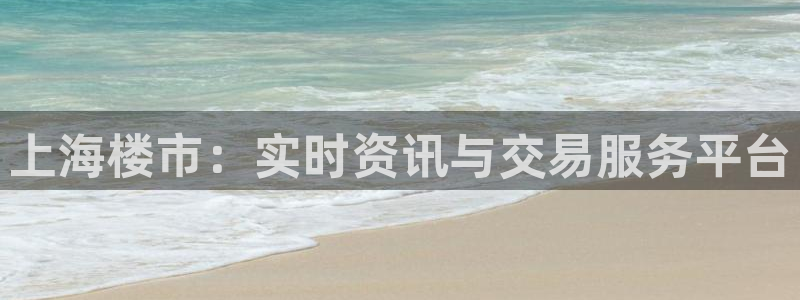 风暴娱乐测速：上海楼市：实时资讯与交易服务平台