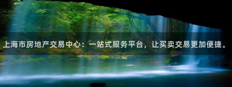 风暴娱乐下载：上海市房地产交易中心：一站式服务平台，让买卖交