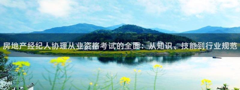 风暴娱乐下载：房地产经纪人协理从业资格考试的全面：从知识、技