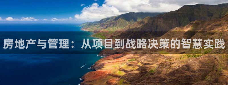 风暴官方娱乐：房地产与管理：从项目到战略决策的智慧实践