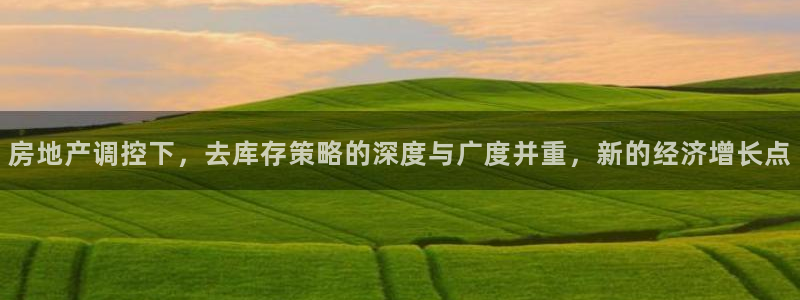 风暴注册娱乐：房地产调控下，去库存策略的深度与广度并重，新的