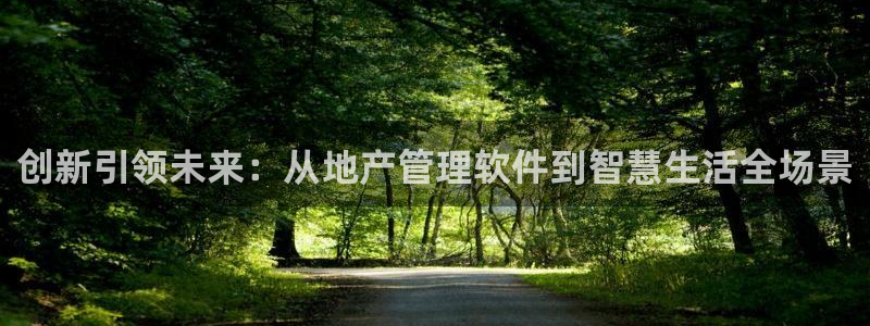 风暴娱乐这个平台靠谱：创新引领未来：从地产管理软件到智慧生活