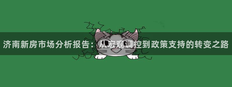 风暴娱乐棋牌：济南新房市场分析报告：从宏观调控到政策支持的转