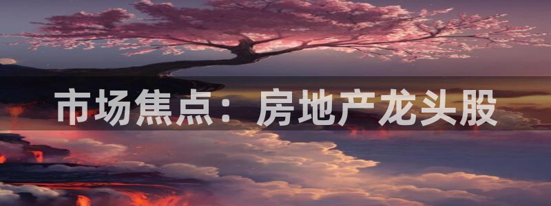 风暴娱乐下5指尖：市场焦点：房地产龙头股