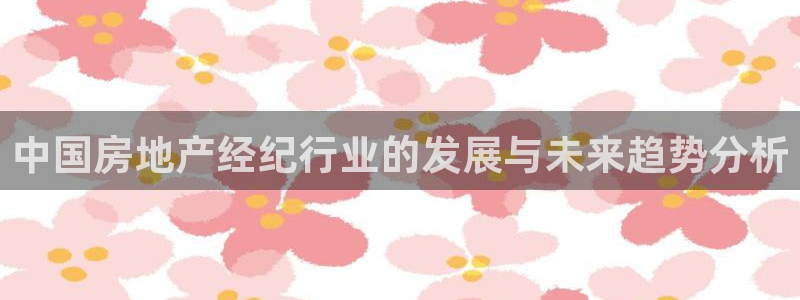 风暴娱乐这个平台靠谱：中国房地产经纪行业的发展与未来趋势分析
