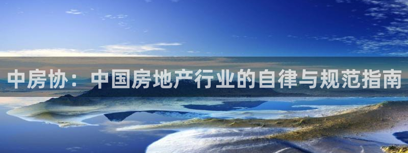 风暴娱乐代理登录：中房协：中国房地产行业的自律与规范指南