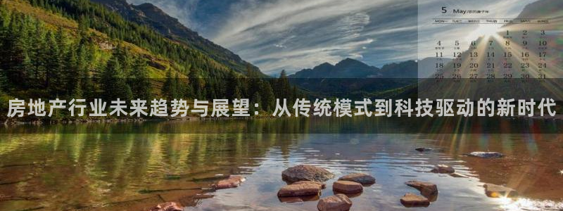 风暴娱乐：房地产行业未来趋势与展望：从传统模式到科技驱动的新